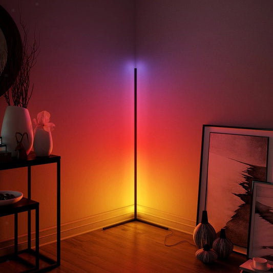 RGBCW Corner Floor Lamp - DealNova
