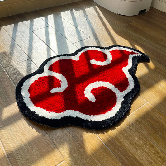 Japanese Anime Red Cloud Anti-Slip Doormat Mat
