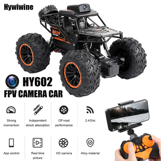 Remote-Controlled Stunt RC Car Equipped with HD 720P WIFI FPV Camera