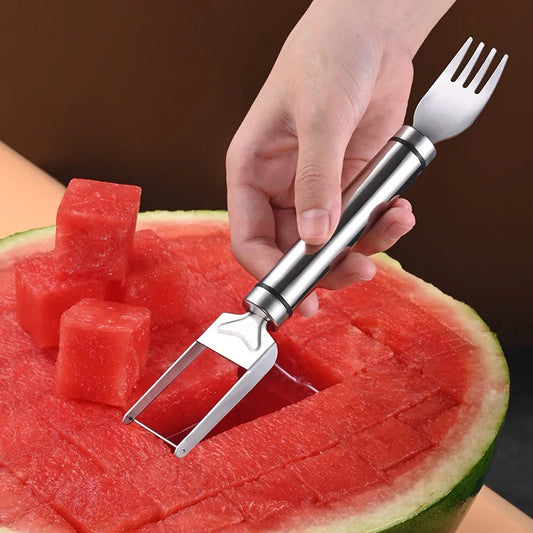 Stainless Steel Watermelon Cutter Salad Fruit Slicer