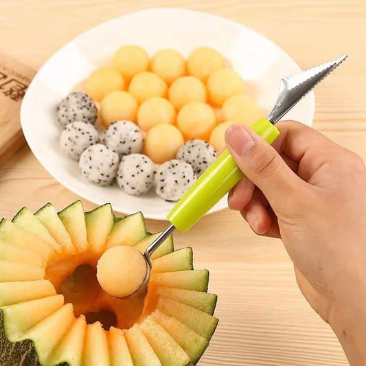 Multi-Functional Fruit Scoop: Easily Create Perfect Fruit Balls